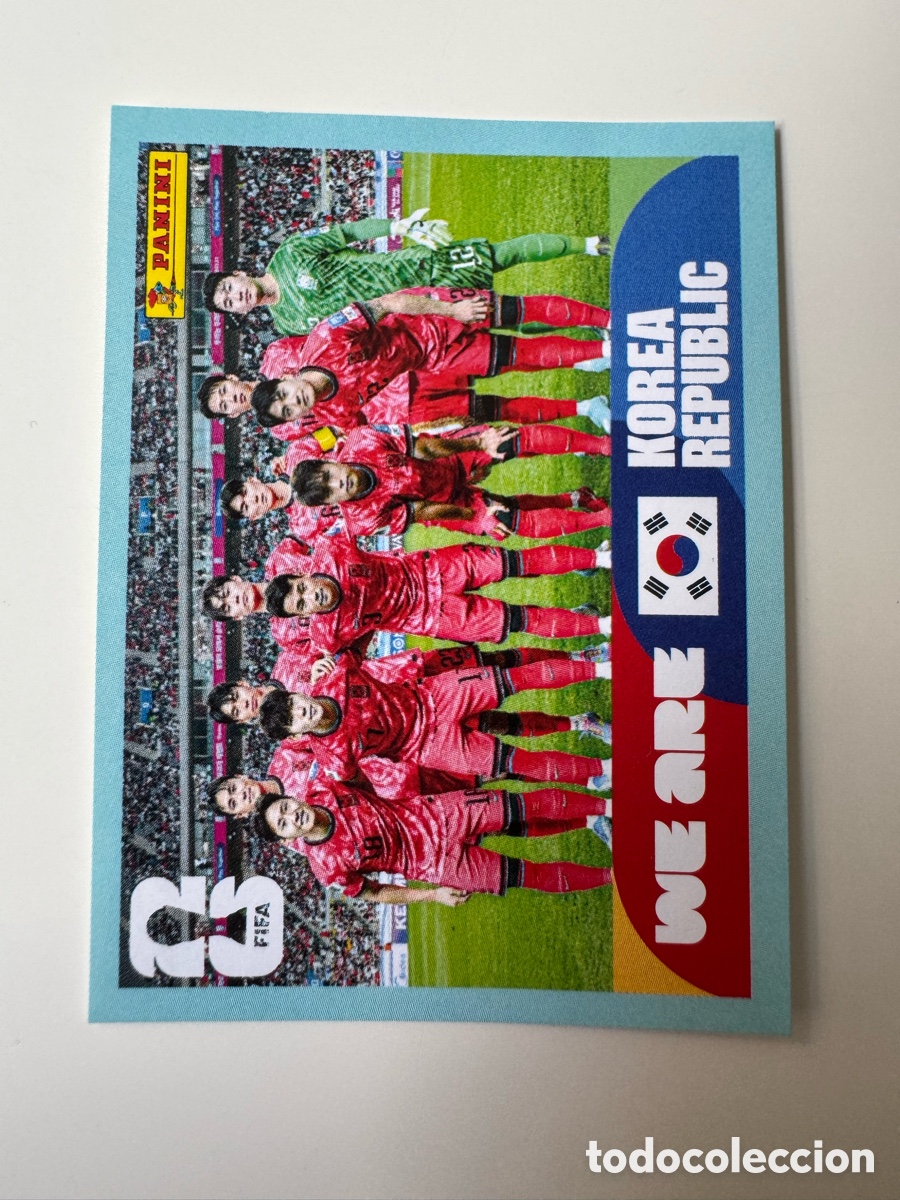 Cromos de F&uacute;tbol: Corea del Sur KOR MUNDIAL FIFA WORLD CUP 2026 STICKER PANINI KOR13 &ndash; Plantilla N&ordm; 13