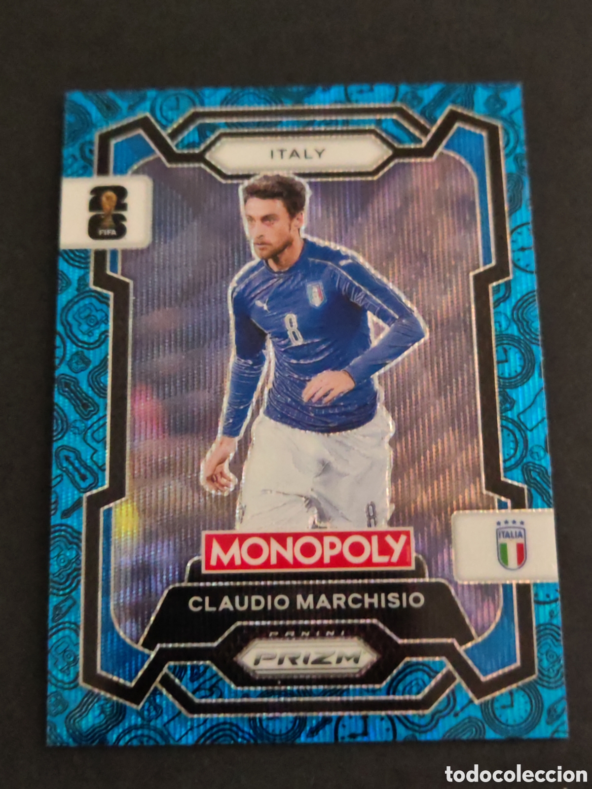 Cromos de F&uacute;tbol: 38 prizm paralela blue Marchisio ITALIA Italy MONOPOLY FIFA 2026 WORLD CUP MUNDIAL ADRENALYN IT