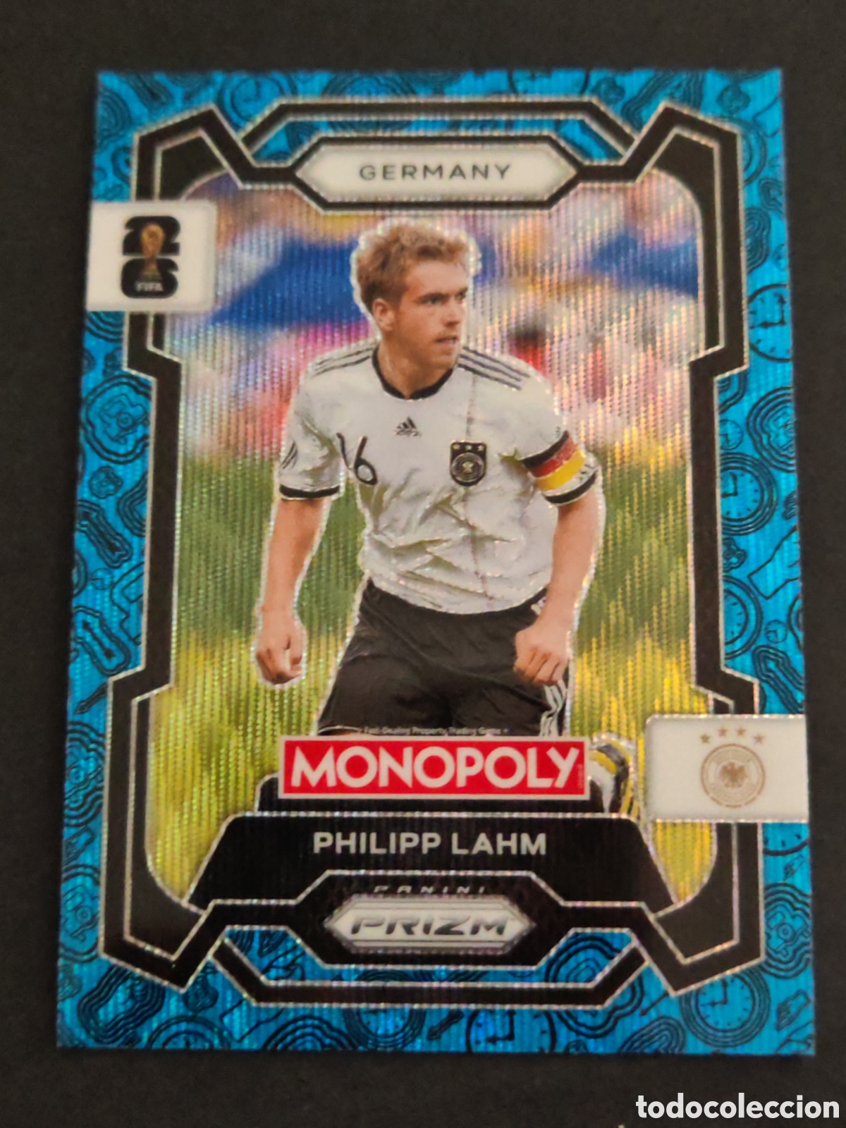 Cromos de F&uacute;tbol: 61 prizm paralela blue LAMM ALEMANIA GERMANY MONOPOLY FIFA 2026 WORLD CUP MUNDIAL ADRENALYN IT