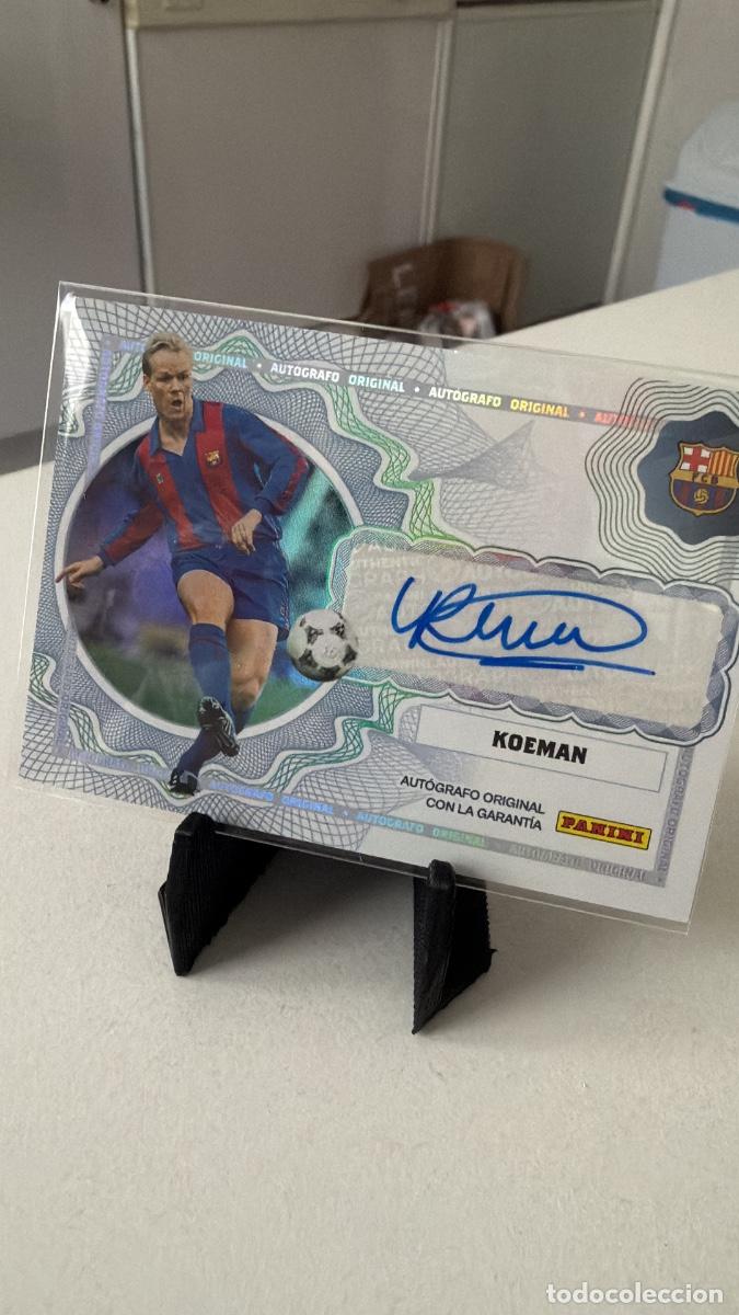 Cromos de F&uacute;tbol: Ronald Koeman Panini Club FC Barcelona