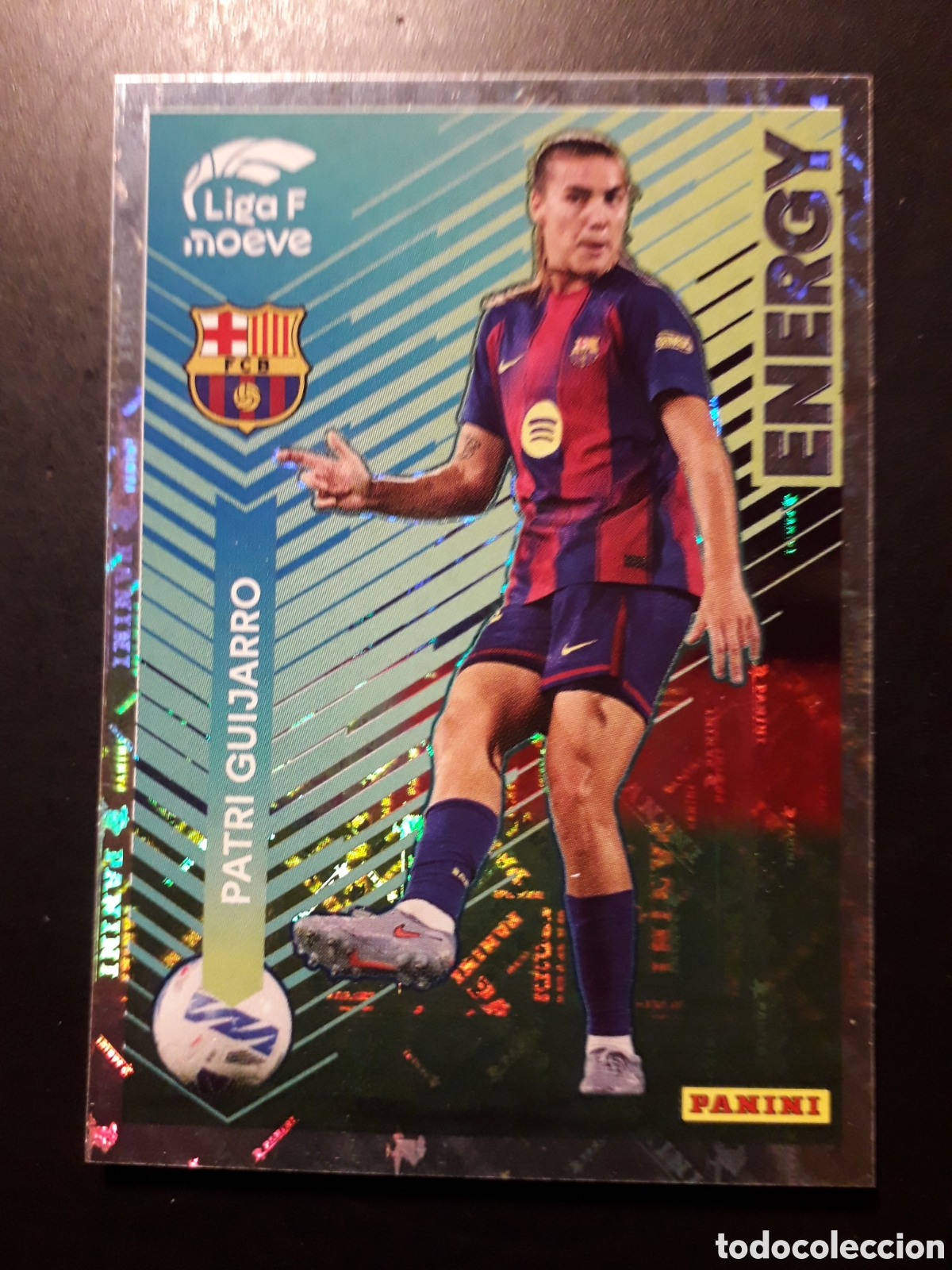 Cromos de F&uacute;tbol: PATRI GUIJARRO FC BARCELONA ENERGY N&deg; 351 LIGA F FEMENINA 2025 2026 25 26 PANINI PEDIDO M&Iacute;NIMO 3&euro;
