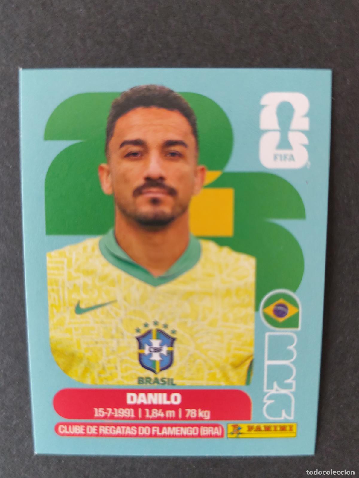 Cromos de F&uacute;tbol: BRA7 DANILO 7 BRASIL MUNDIAL FIFA WORLD CUP 2026 STICKER PANINI SIN PEGAR