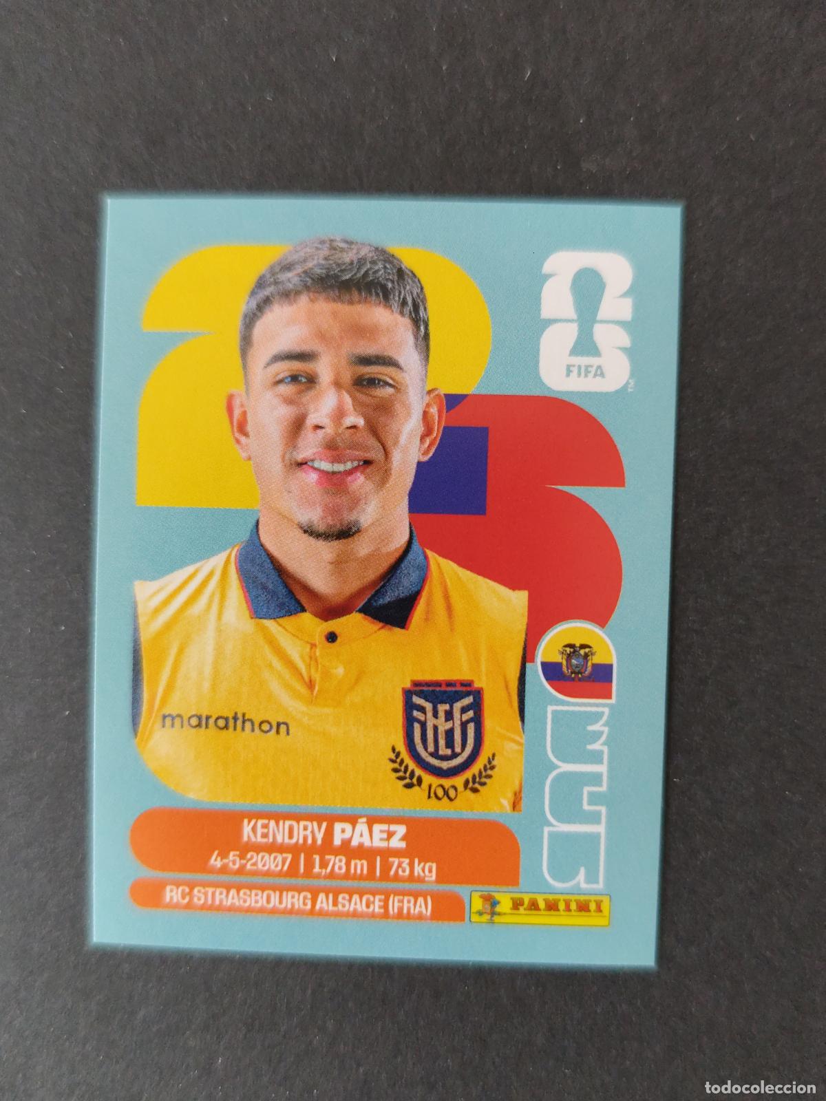 Figurine di Calcio: ECU11 KENDRY P&Aacute;EZ 11 ECUADOR MUNDIAL FIFA WORLD CUP 2026 STICKER PANINI SIN PEGAR