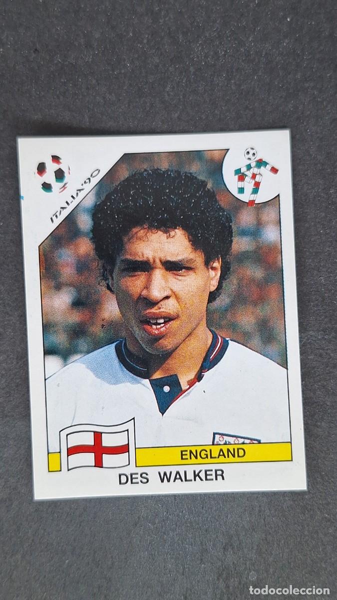 Cromos de F&uacute;tbol: L3 DES WALKER SELECCION INGLATERRA 388 MUNDIAL ITALIA 90 PANINI NUNCA PEGADO SIN PEGAR