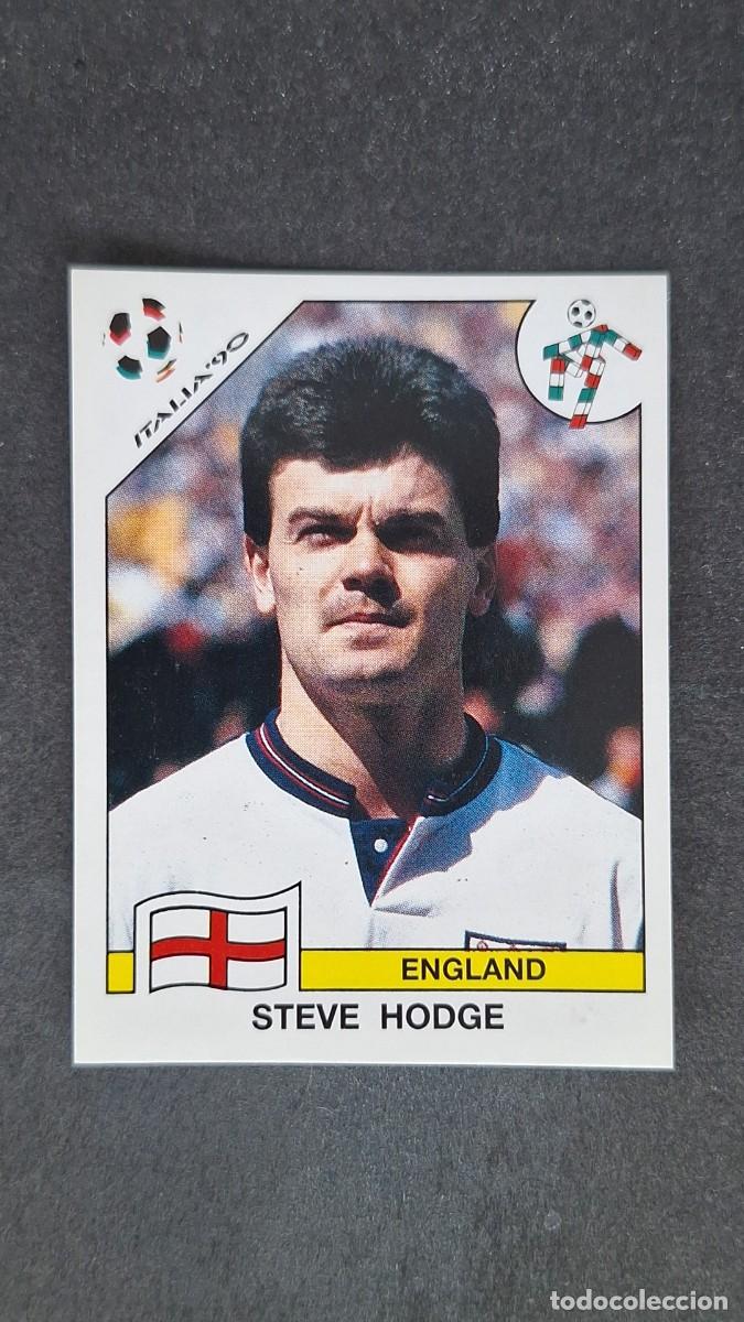 Cromos de F&uacute;tbol: L3 STEVE HODGE SELECCION INGLATERRA 393 MUNDIAL ITALIA 90 PANINI NUNCA PEGADO SIN PEGAR