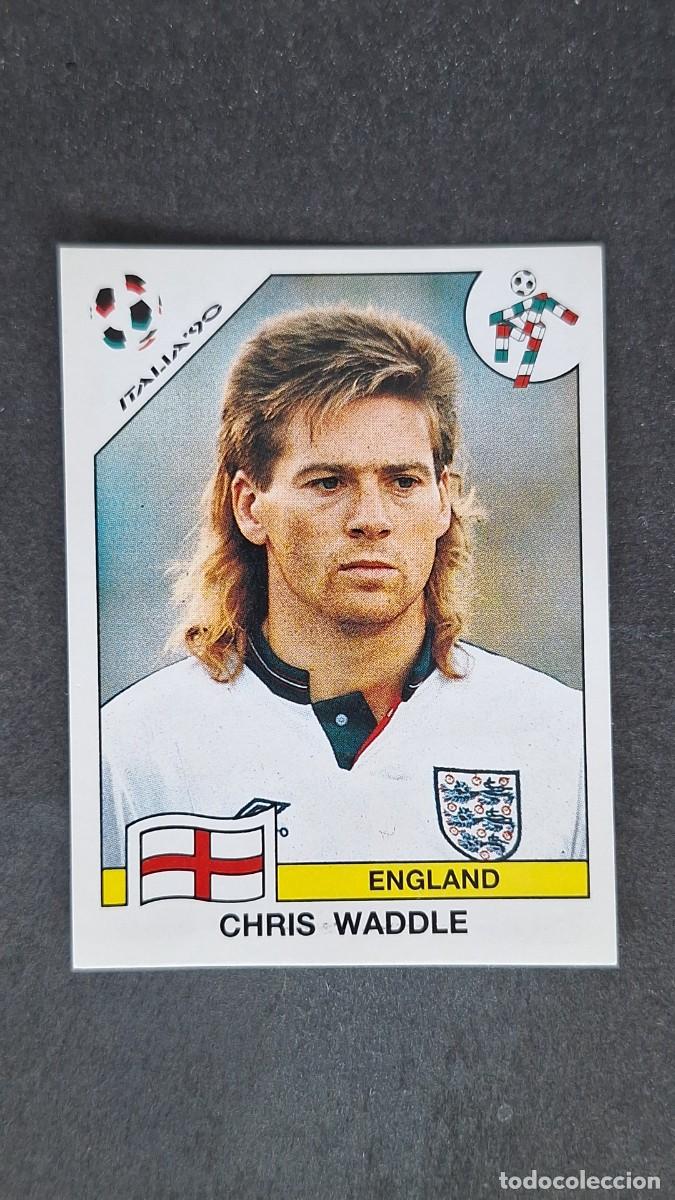 Cromos de F&uacute;tbol: L3 CHRIS WADDLE SELECCION INGLATERRA 397 MUNDIAL ITALIA 90 PANINI NUNCA PEGADO SIN PEGAR