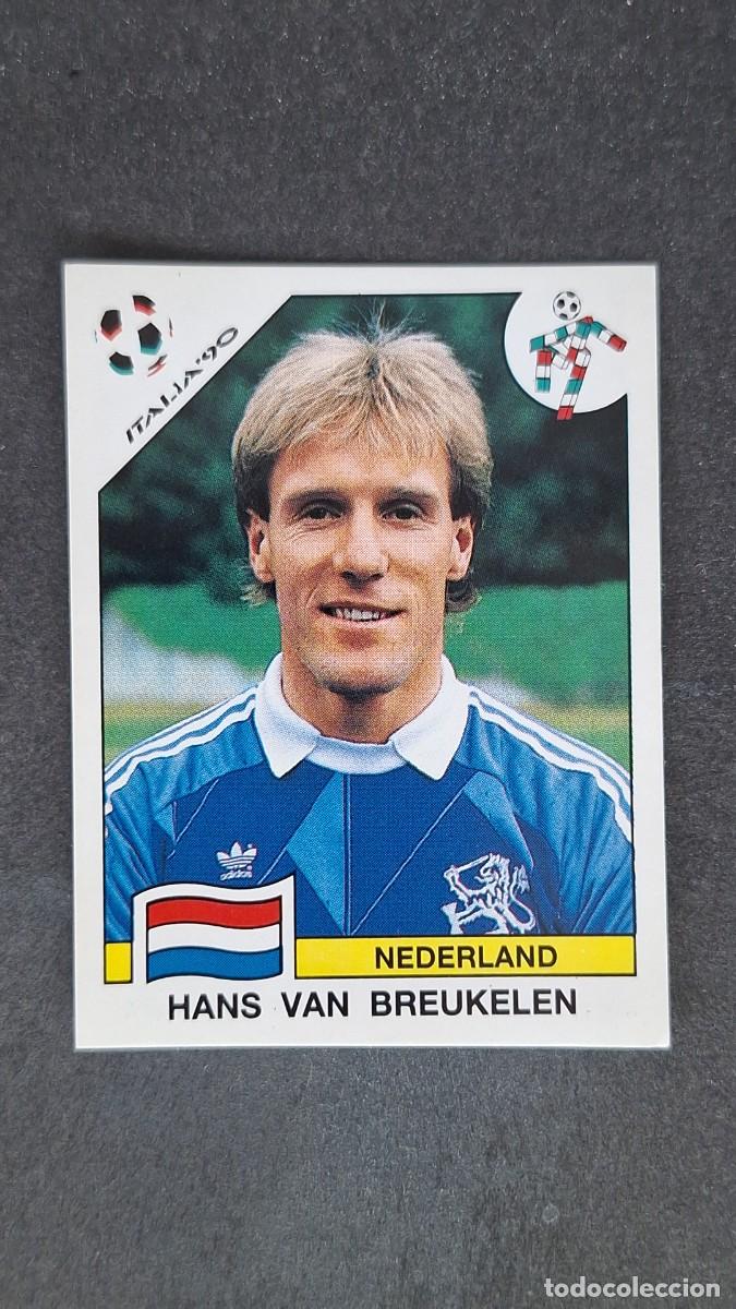 Cromos de Futebol: L3 HANS VAN BREUKELEN SELECCION HOLANDA 402 MUNDIAL ITALIA 90 PANINI NUNCA PEGADO SIN PEGAR
