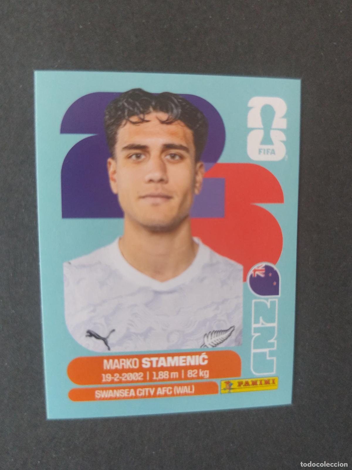 Figurine di Calcio: NZL15 MARKO STAMENIĆ 15 NUEVA ZELANDA MUNDIAL FIFA WORLD CUP 2026 STICKER PANINI SIN PEGAR
