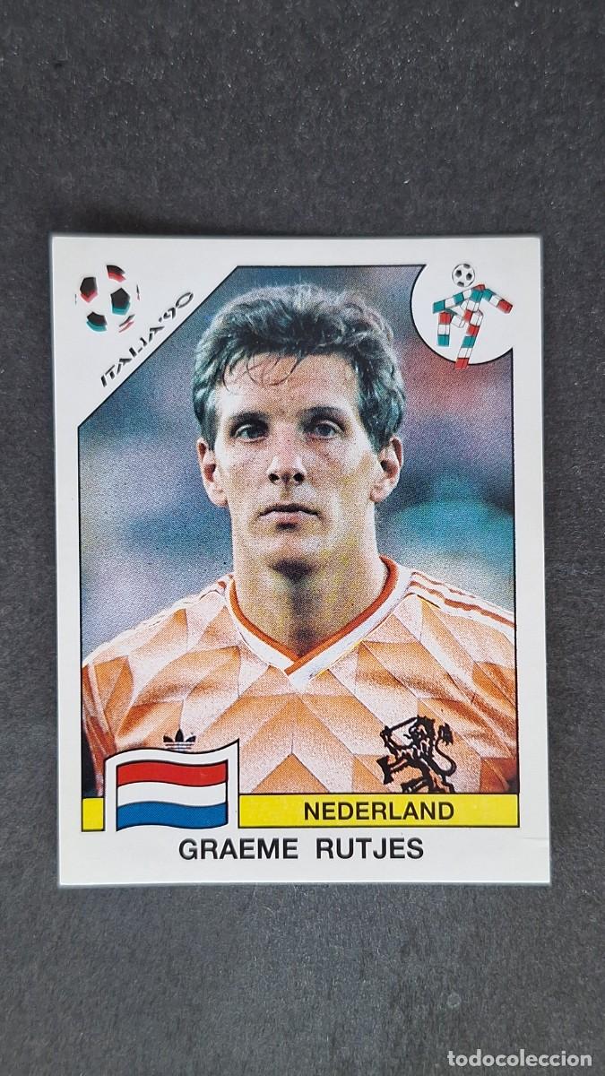 Figurine di Calcio: L3 GRAEME RUTJES SELECCION HOLANDA 407 MUNDIAL ITALIA 90 PANINI NUNCA PEGADO SIN PEGAR