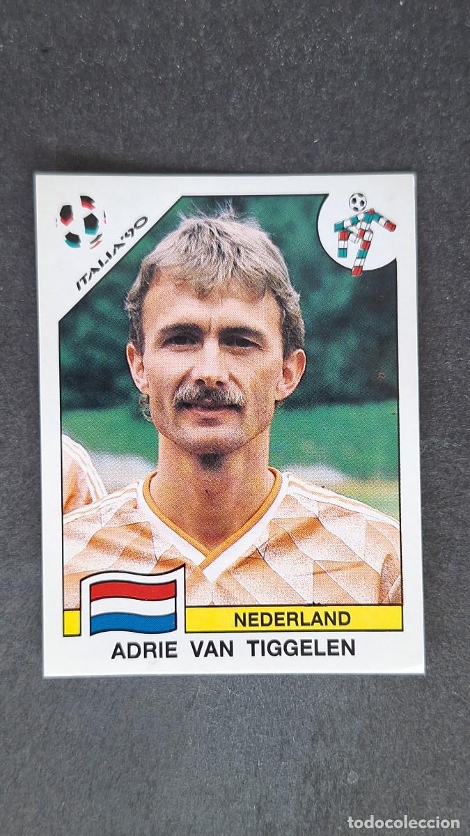 Figurine di Calcio: L3 ADRIE VAN TIGGELEN SELECCION HOLANDA 408 MUNDIAL ITALIA 90 PANINI NUNCA PEGADO SIN PEGAR