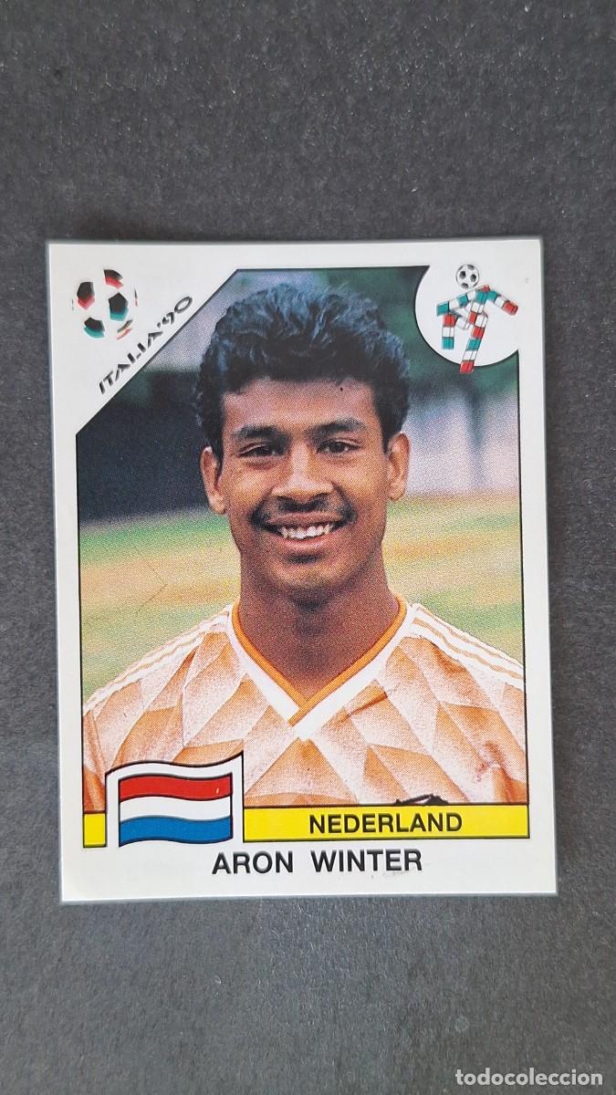 Figurine di Calcio: L3 ARON WINTER SELECCION HOLANDA 410 MUNDIAL ITALIA 90 PANINI NUNCA PEGADO SIN PEGAR