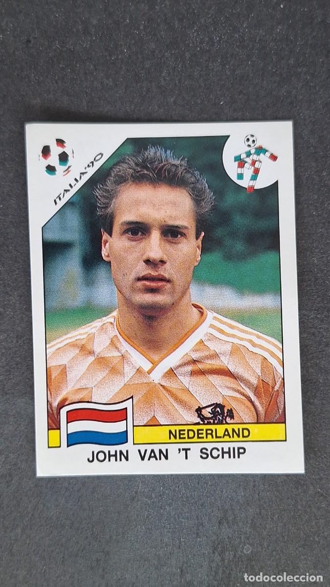 Figurine di Calcio: L3 JOHN VAN'T SCHIP SELECCION HOLANDA 414 MUNDIAL ITALIA 90 PANINI NUNCA PEGADO SIN PEGAR