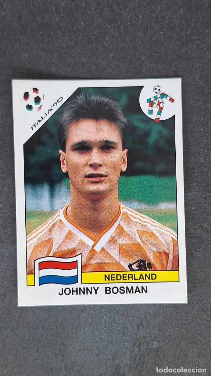 Figurine di Calcio: L3 JOHNNY BOSMAN SELECCION HOLANDA 415 MUNDIAL ITALIA 90 PANINI NUNCA PEGADO SIN PEGAR