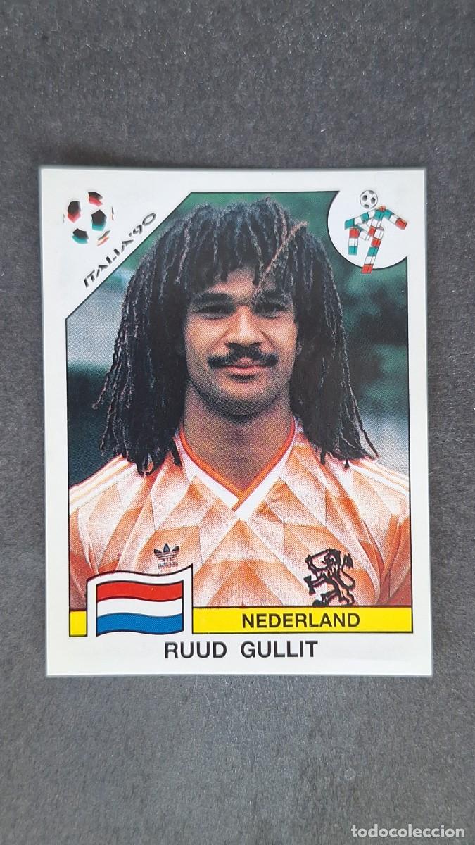 Figurine di Calcio: L3 RUUD GULLIT SELECCION HOLANDA 416 MUNDIAL ITALIA 90 PANINI NUNCA PEGADO SIN PEGAR