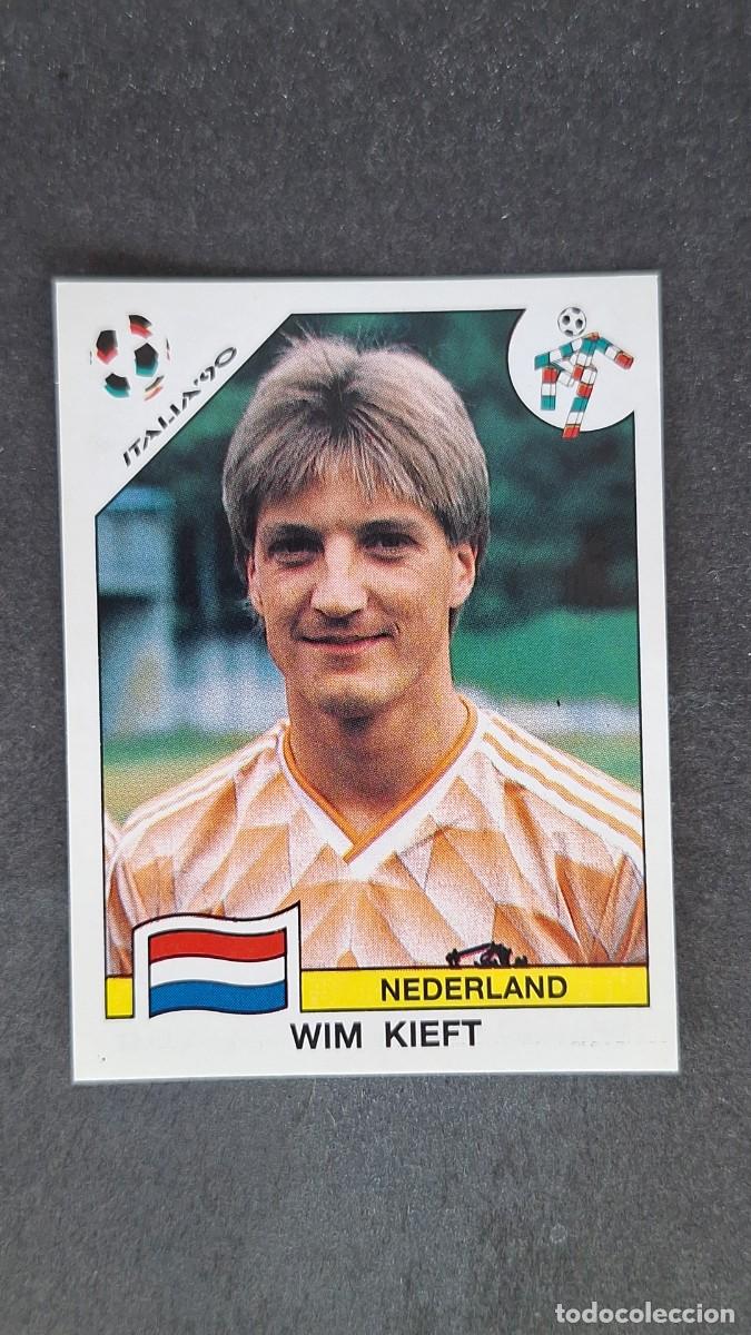 Figurine di Calcio: L3 WIM KIEFT SELECCION HOLANDA 418 MUNDIAL ITALIA 90 PANINI NUNCA PEGADO SIN PEGAR