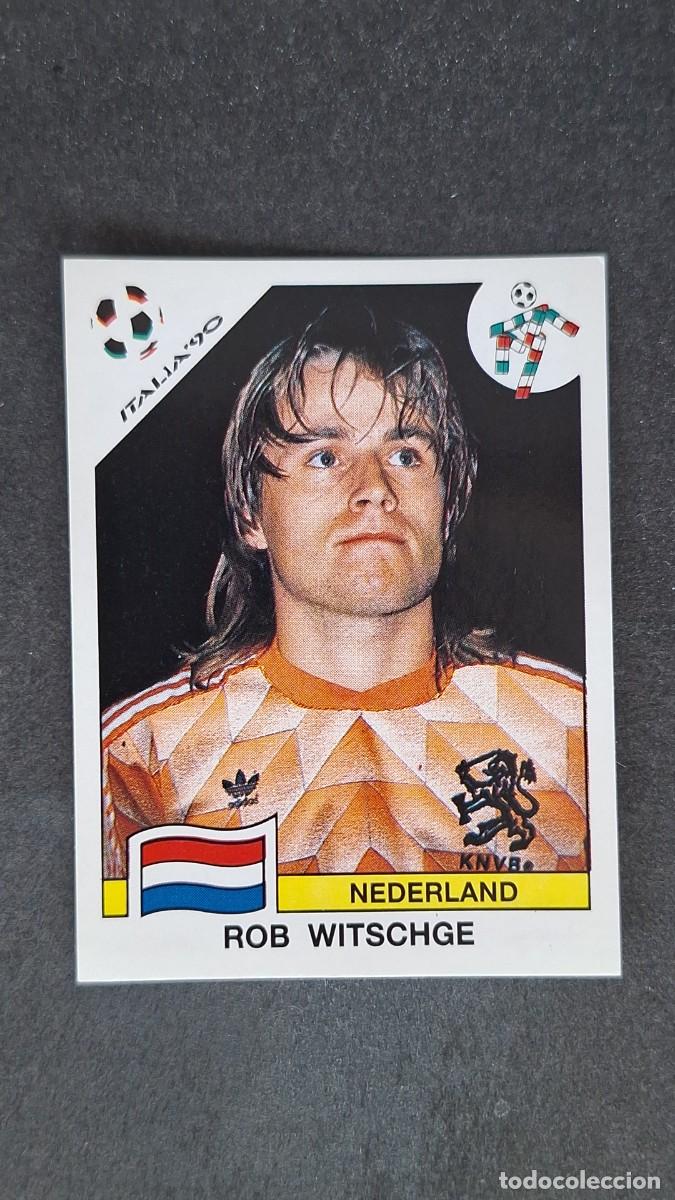 Figurine di Calcio: L3 ROB WITSCHGE SELECCION HOLANDA 419 MUNDIAL ITALIA 90 PANINI NUNCA PEGADO SIN PEGAR