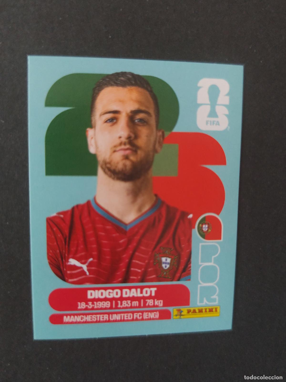 Cromos de F&uacute;tbol: POR6 DIOGO DALOT 6 PORTUGAL MUNDIAL FIFA WORLD CUP 2026 STICKER PANINI SIN PEGAR