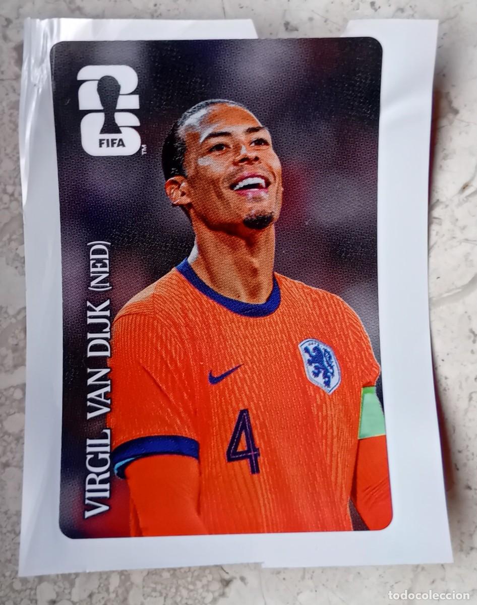 Cromos de F&uacute;tbol: Figurina Panini 2026 Cromo World Cup Usa Mundial 2026 Virgil Van Dijk Netherlands Coca Cola NED