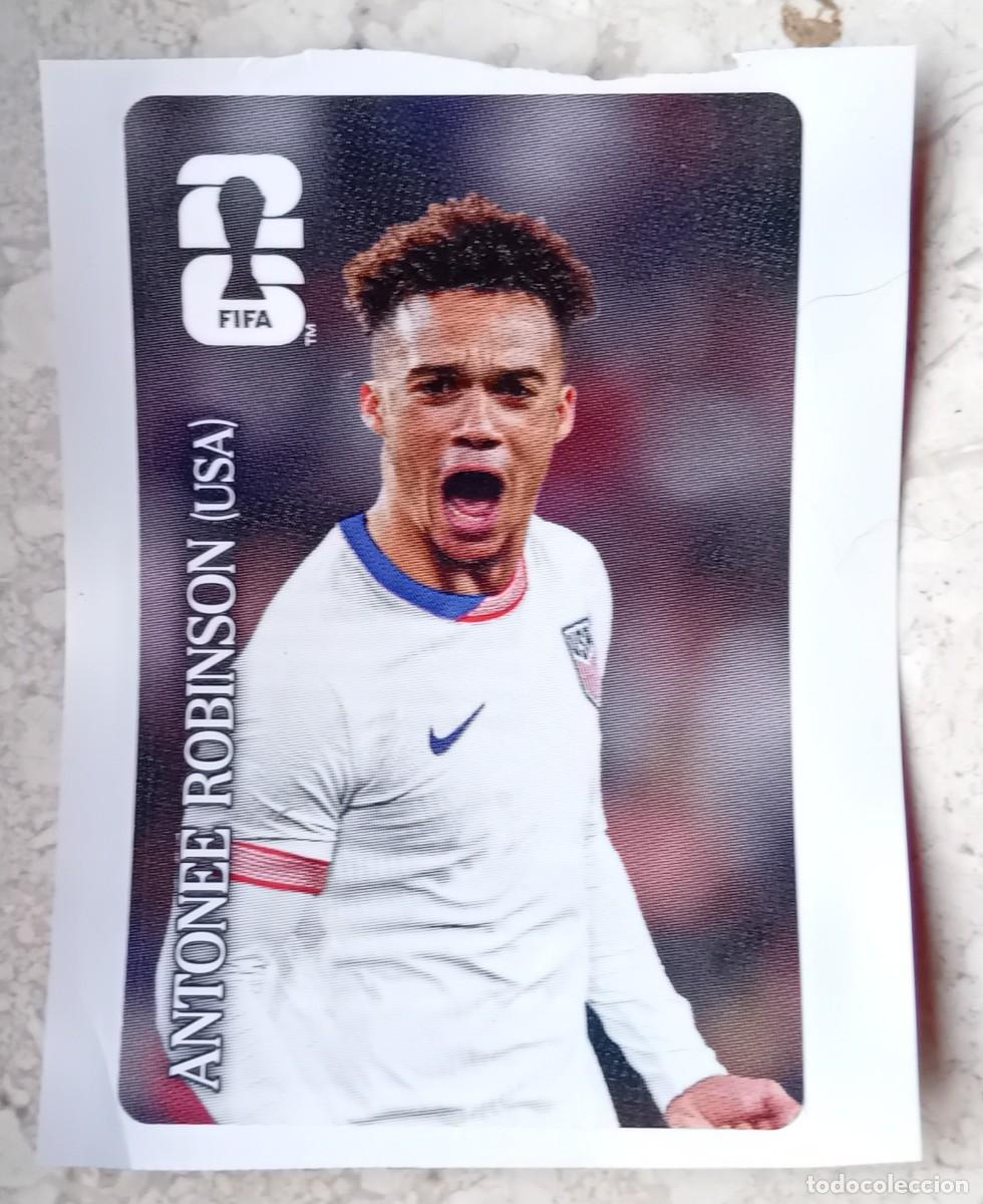 Cromos de F&uacute;tbol: Figurina Panini 2026 Cromo World Cup Usa Mundial 2026 Antonee Robinson USA Coca Cola