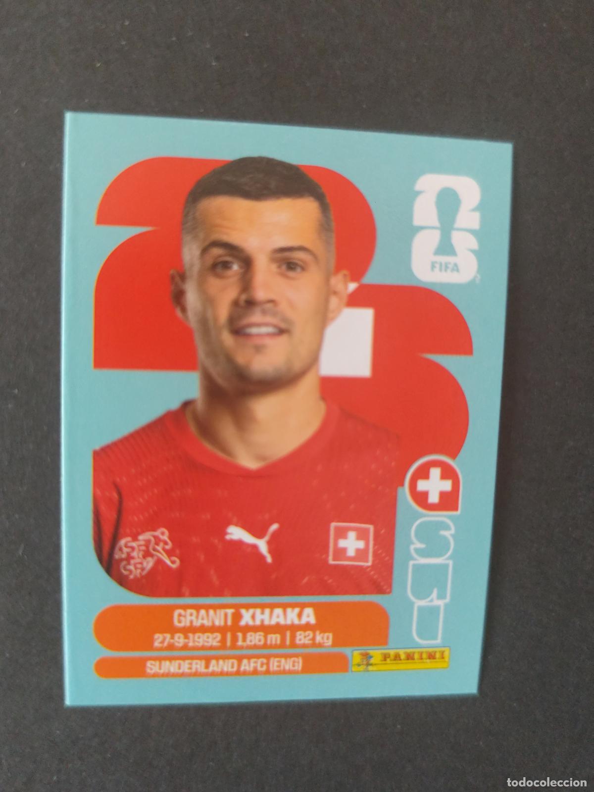Cromos de F&uacute;tbol: SUI9 GRANIT XHAKA 9 SUIZA MUNDIAL FIFA WORLD CUP 2026 STICKER PANINI SIN PEGAR