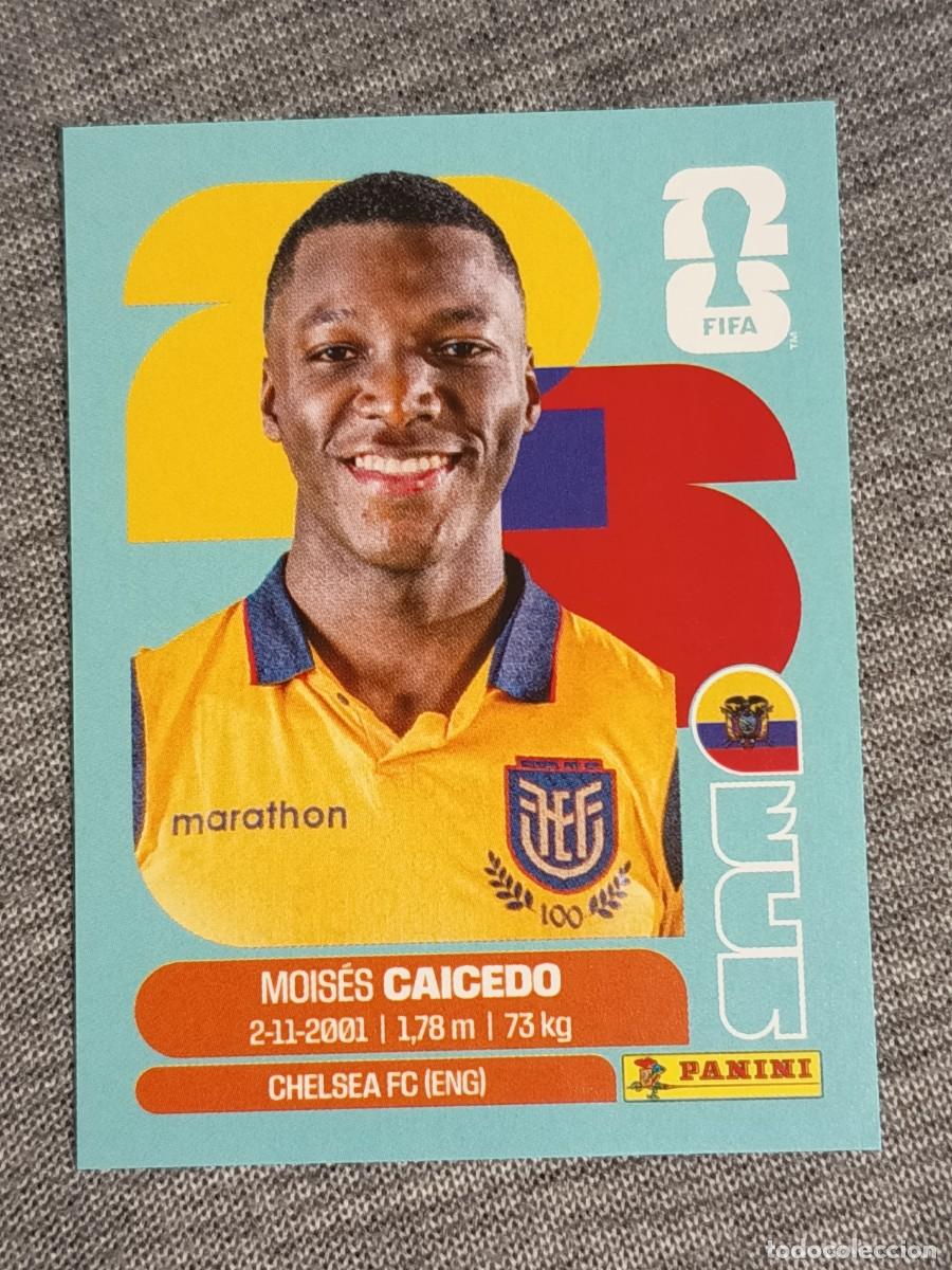 Cromos de F&uacute;tbol: CAICEDO ECU 9 STICKER MUNDIAL 2026 PANINI FIFA WORLD CUP NUEVO
