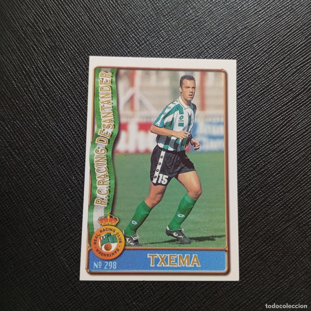 Cromos de F&uacute;tbol: 298 TXEMA RACING SANTANDER MUNDICROMO 1996 1997 CROMO FUTBOL 96 97 - A206 PG45