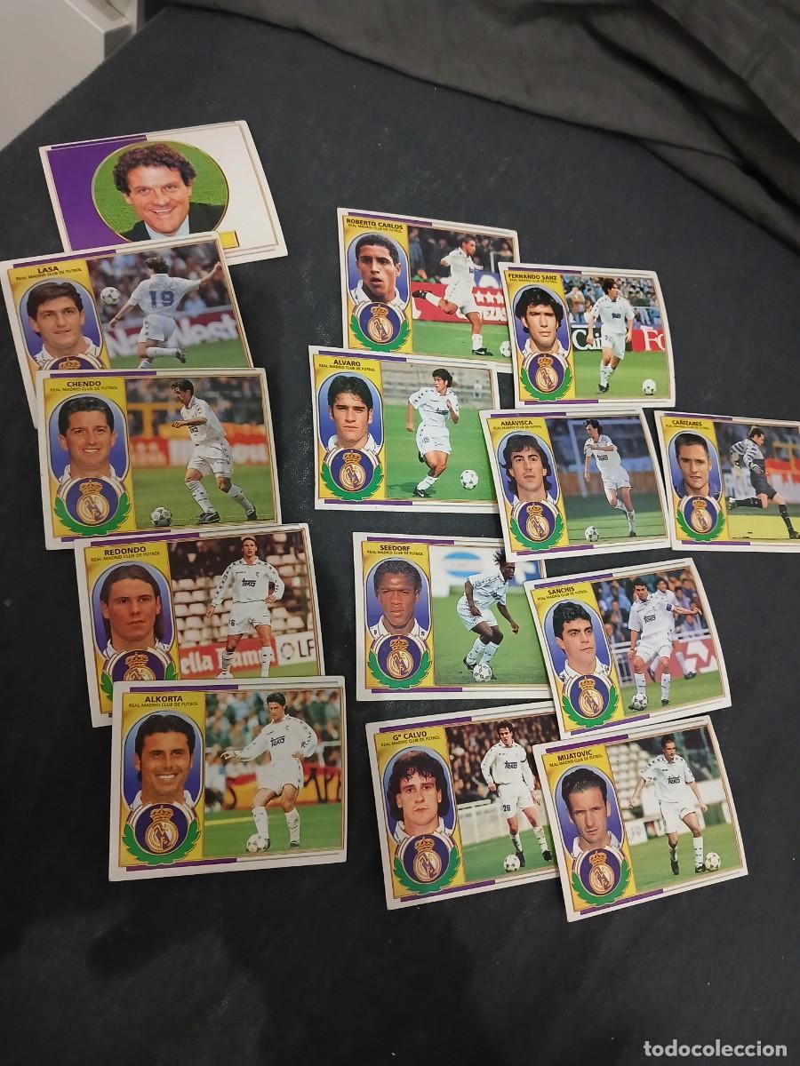 Cromos de F&uacute;tbol: Rela madrid 96 liga este