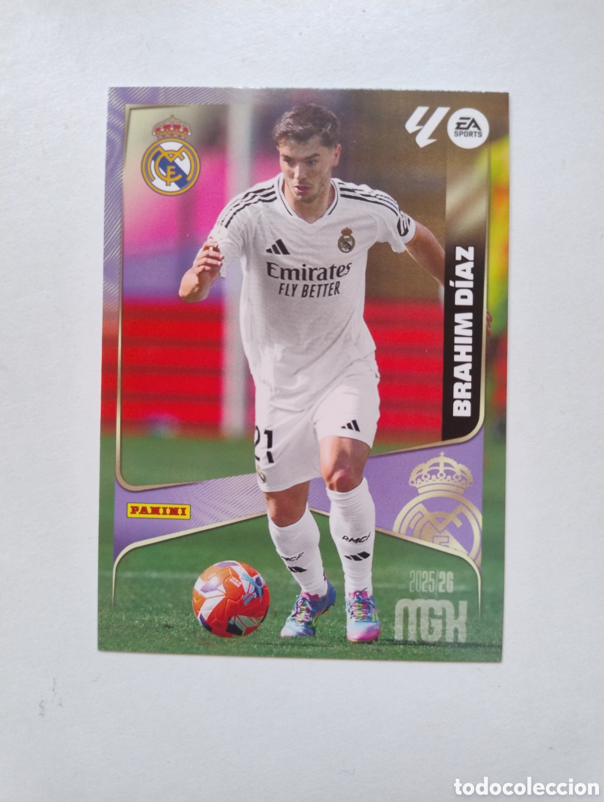 Cromos de F&uacute;tbol: 231 - Brahim - Real Madrid - Megacracks 2025 - 2026