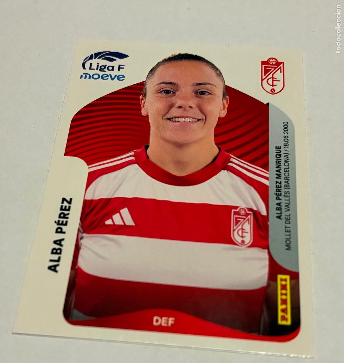 Cromos de F&uacute;tbol: CROMO FUTBOL PANINI ALBA PEREZ, LIGA FEMENINA MOEVE, 2025-26, Numero 209