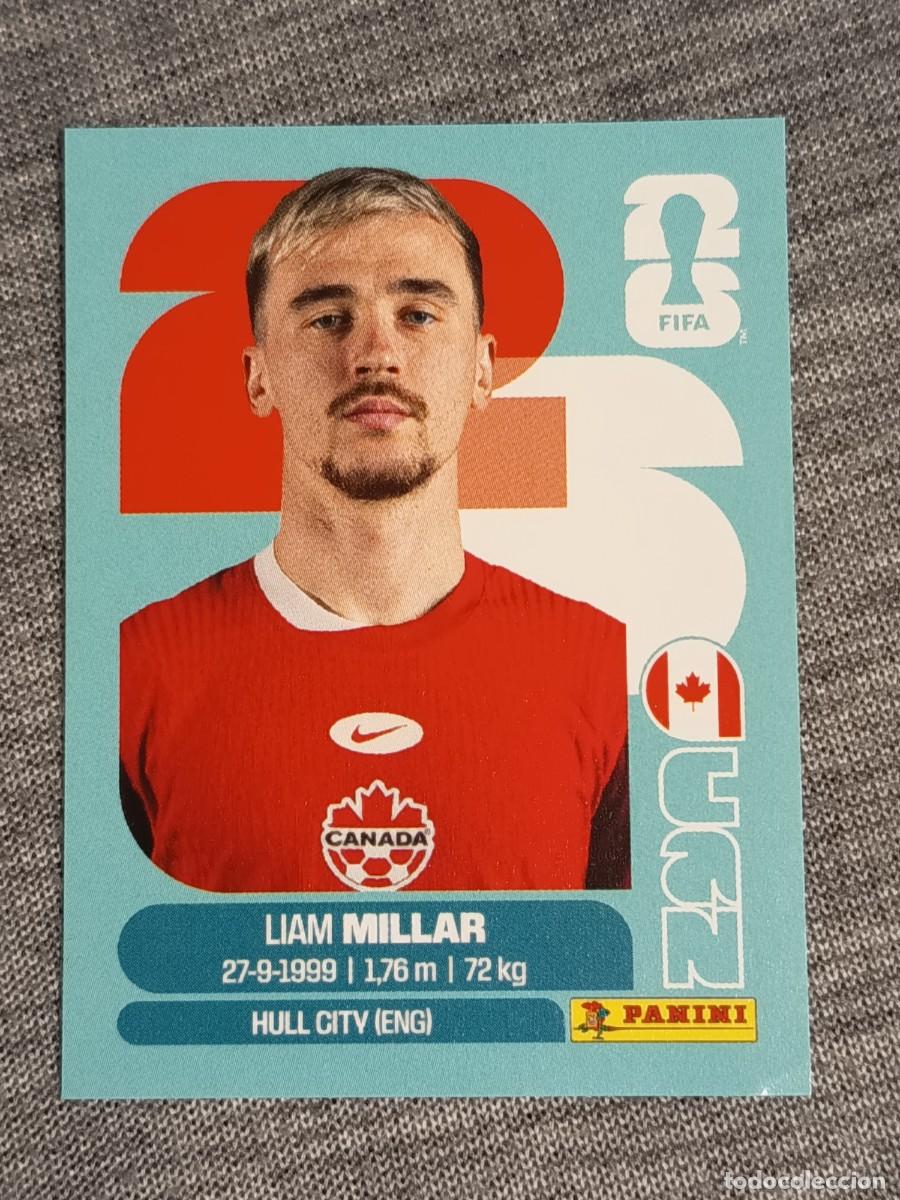 Cromos de F&uacute;tbol: MILLAR CAN 18 STICKER MUNDIAL 2026 PANINI FIFA WORLD CUP NUEVO