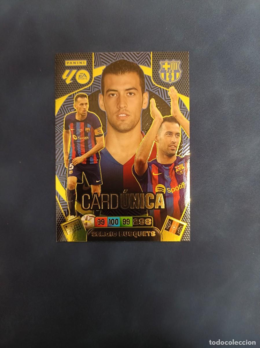 Cromos de F&uacute;tbol: Card &uacute;nica Sergio Busquets Adrenalyn XL 25 26 fc Barcelona 2025 2026 Inter Miami
