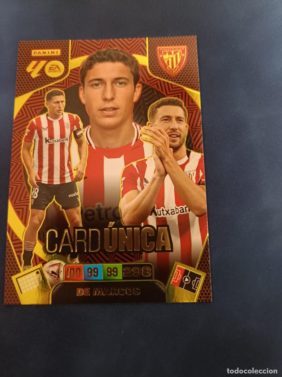 Cromos de F&uacute;tbol: Card &uacute;nica &Oacute;scar de Marcos Adrenalyn XL 25 26 Athletic club de Bilbao 2025 2026