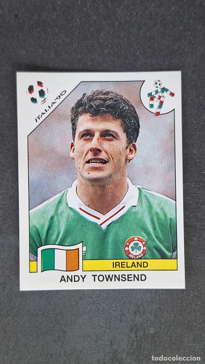 Cromos de F&uacute;tbol: L3 ANDY TOWNSEND SELECCION IRLANDA 432 MUNDIAL ITALIA 90 PANINI NUNCA PEGADO SIN PEGAR