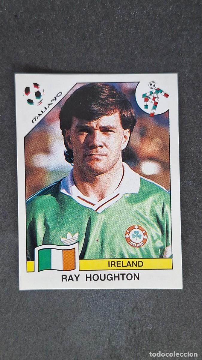 Cromos de F&uacute;tbol: L3 RAY HOUGHTON SELECCION IRLANDA 433 MUNDIAL ITALIA 90 PANINI NUNCA PEGADO SIN PEGAR