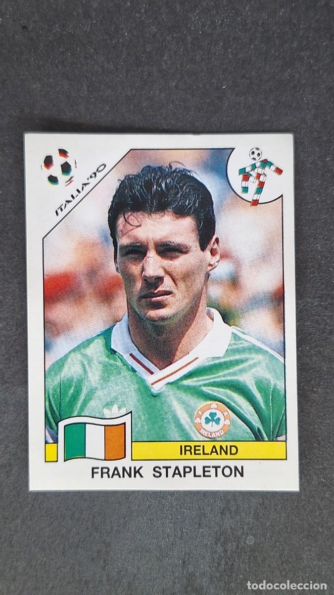 Cromos de F&uacute;tbol: L3 FRANK STAPLETON SELECCION IRLANDA 438 MUNDIAL ITALIA 90 PANINI NUNCA PEGADO SIN PEGAR