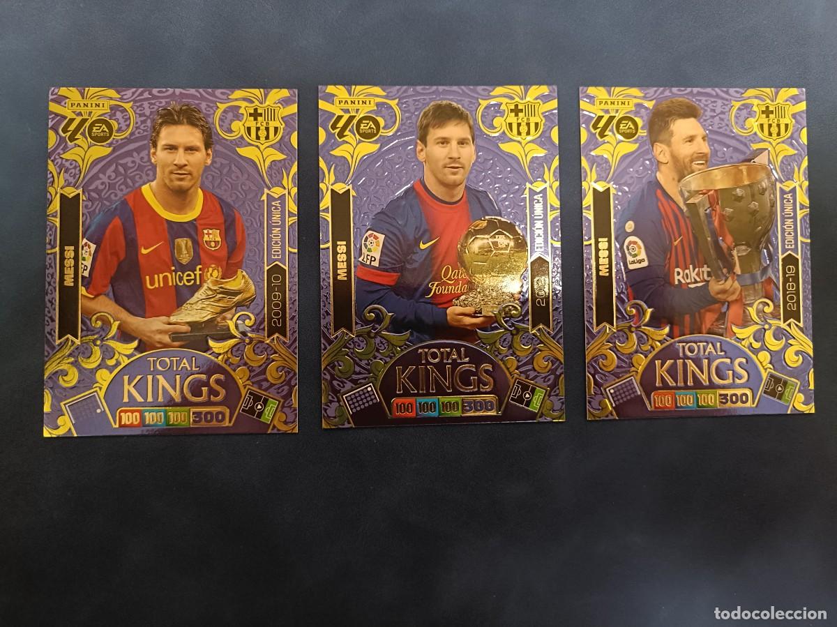 Cromos de F&uacute;tbol: Lote Messi total kings Adrenalyn XL 25 26 fc Barcelona 2025 2026 inter Miami