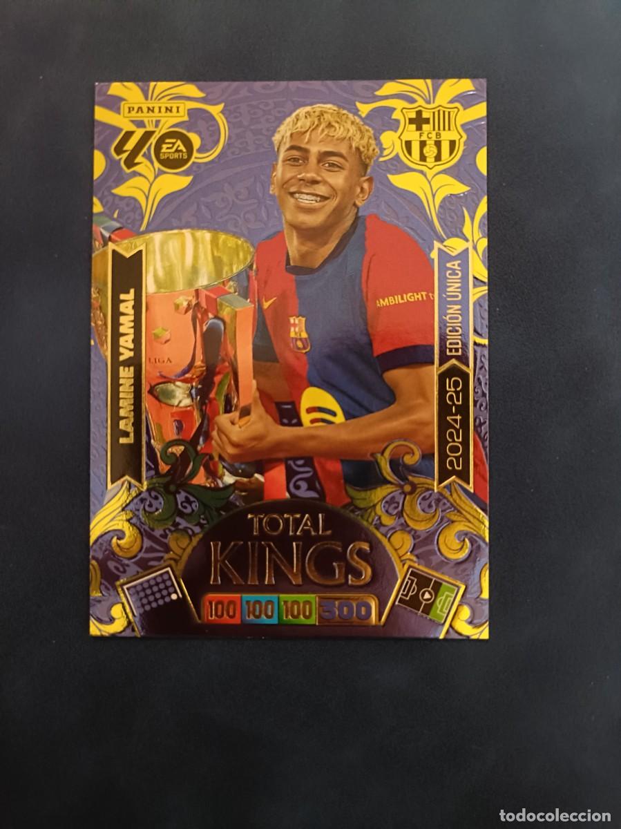 Cromos de F&uacute;tbol: Lamine Yamal total kings 24 25 Adrenalyn XL 25 26 fc Barcelona 2025 2026