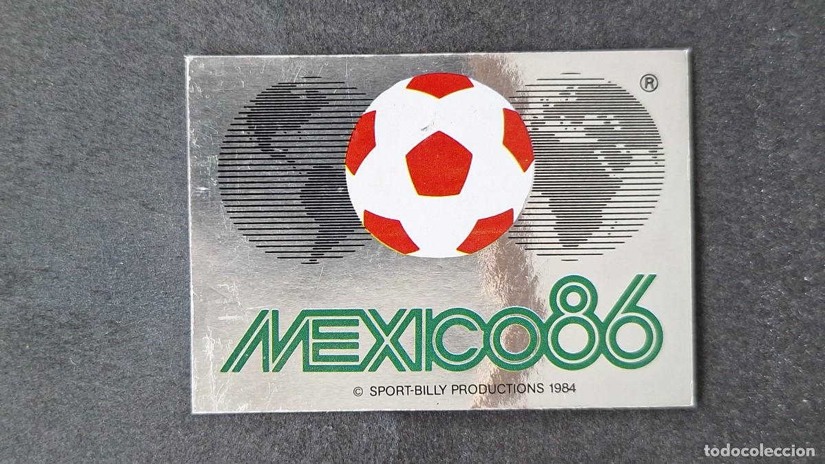 Fu&szlig;ball-Sticker: L3 LOGO OFICIAL 2 MUNDIAL MEXICO 86 1986 PANINI NUNCA PEGADO SIN PEGAR