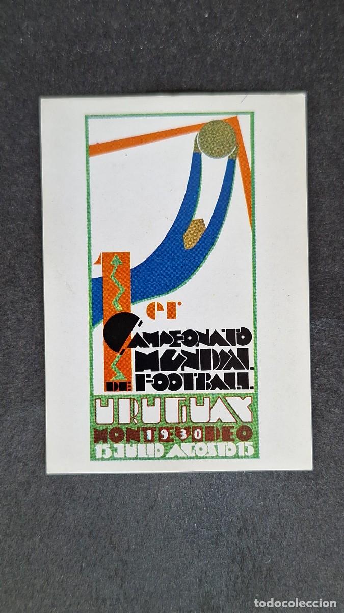 Cartes &agrave; collectionner de Football: L3 CARTEL MUNDIAL URUGUAY 1930 4 MUNDIAL MEXICO 86 1986 PANINI NUNCA PEGADO SIN PEGAR