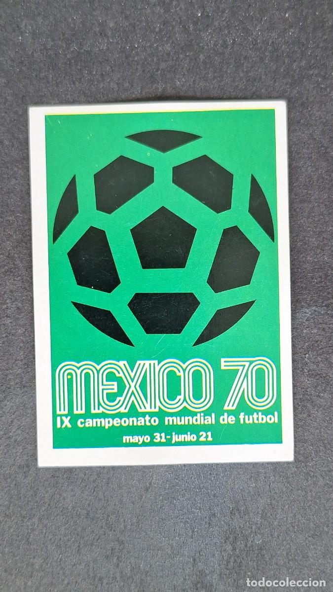 Cromos de F&uacute;tbol: L3 CARTEL MUNDIAL MEXICO 1970 12 MUNDIAL MEXICO 86 1986 PANINI NUNCA PEGADO SIN PEGAR