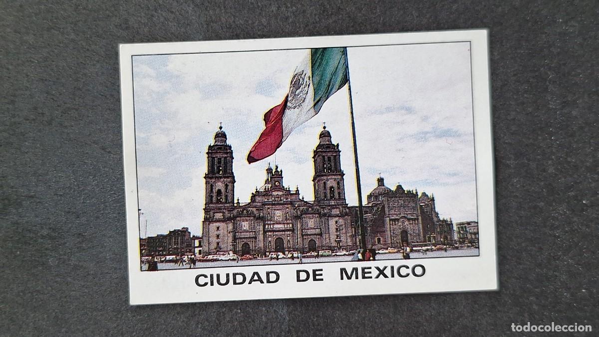 Cromos de F&uacute;tbol: L3 CIUDAD DE MEXICO 16 MUNDIAL MEXICO 86 1986 PANINI NUNCA PEGADO SIN PEGAR