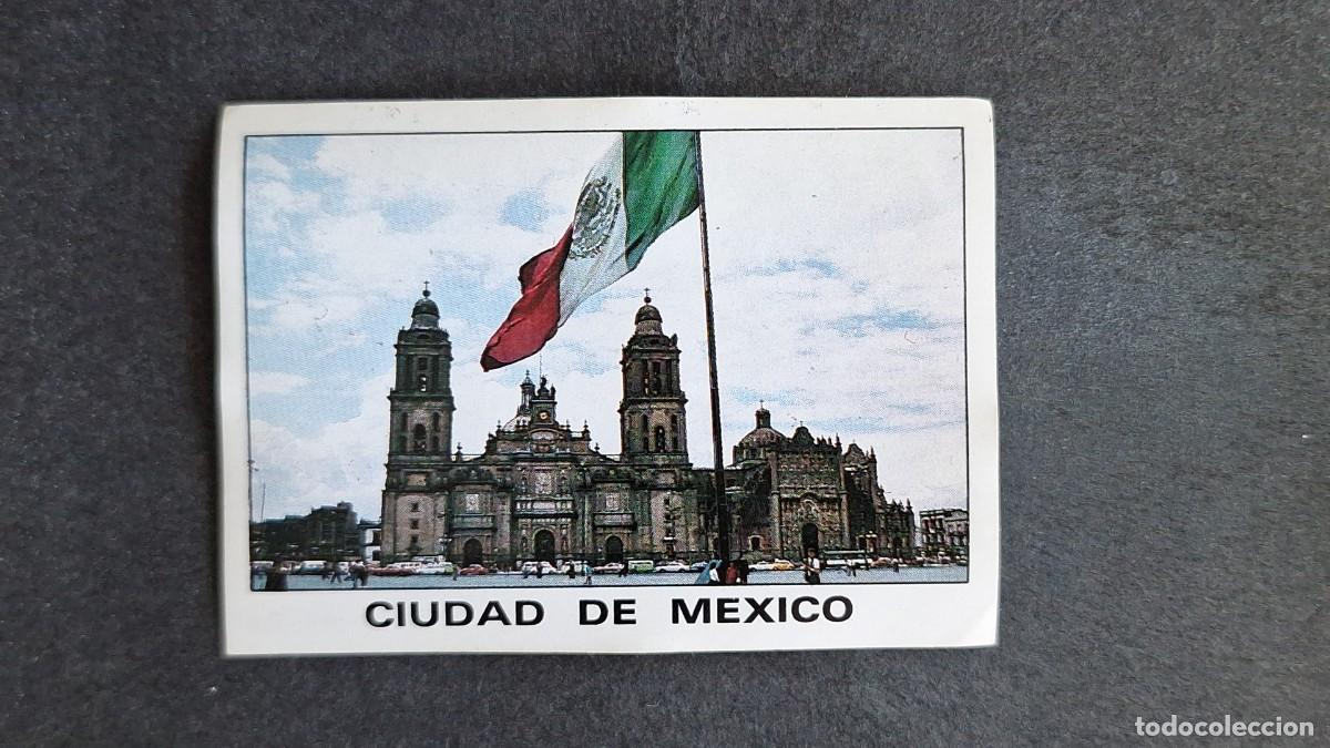 Cromos de F&uacute;tbol: L3 CIUDAD DE MEXICO 16 MUNDIAL MEXICO 86 1986 PANINI NUNCA PEGADO SIN PEGAR