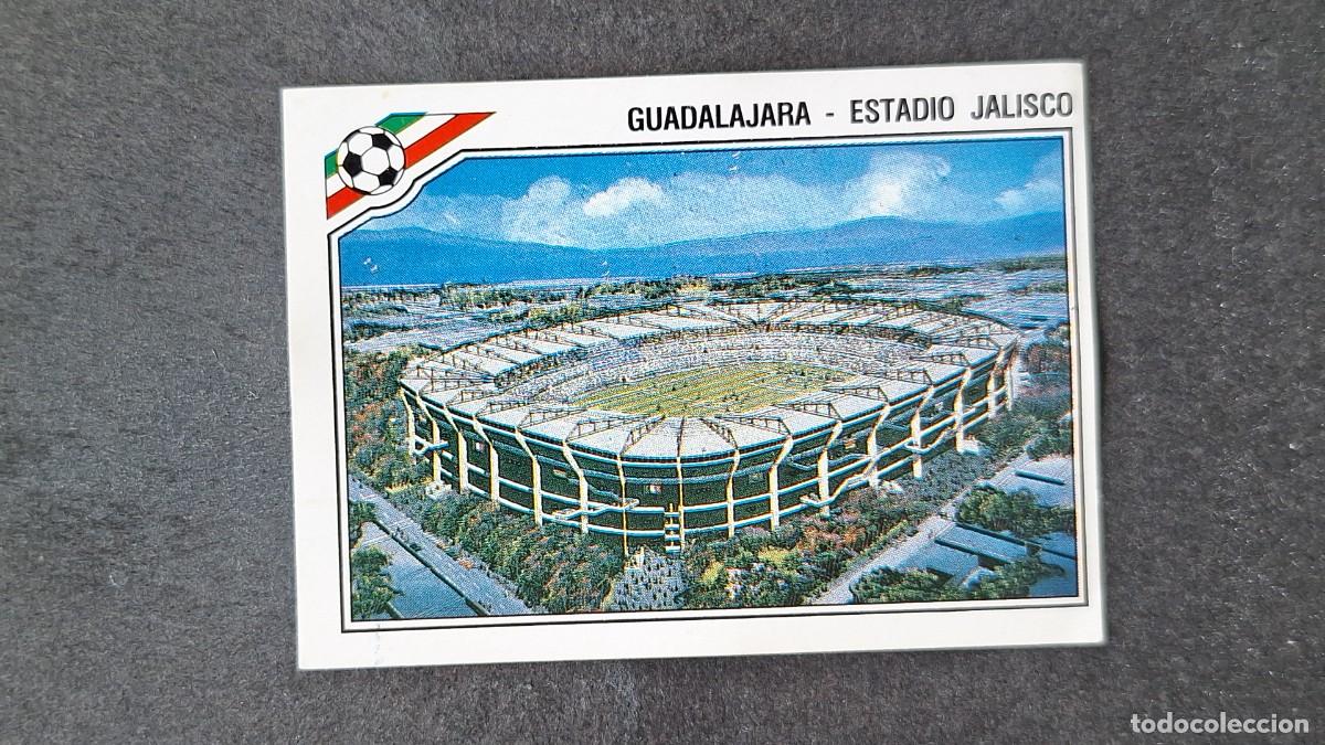 Figurine di Calcio: L3 CIUDAD GUADALAJARA - ESTADIO JALISCO 19 MUNDIAL MEXICO 86 1986 PANINI NUNCA PEGADO SIN PEGAR