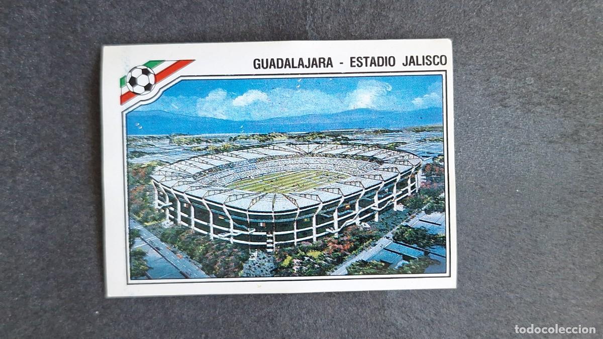 Figurine di Calcio: L3 CIUDAD GUADALAJARA - ESTADIO JALISCO 19 MUNDIAL MEXICO 86 1986 PANINI NUNCA PEGADO SIN PEGAR
