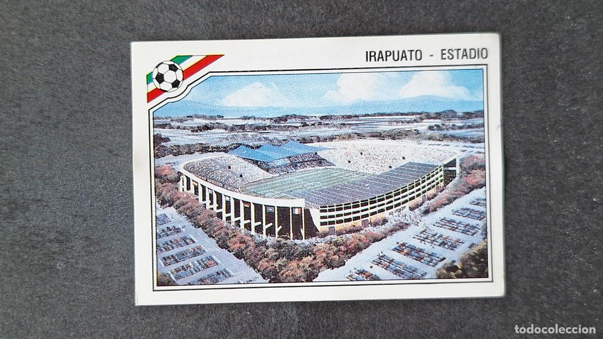 Cromos de F&uacute;tbol: L3 CIUDAD IRAPUATO - ESTADIO 23 MUNDIAL MEXICO 86 1986 PANINI NUNCA PEGADO SIN PEGAR