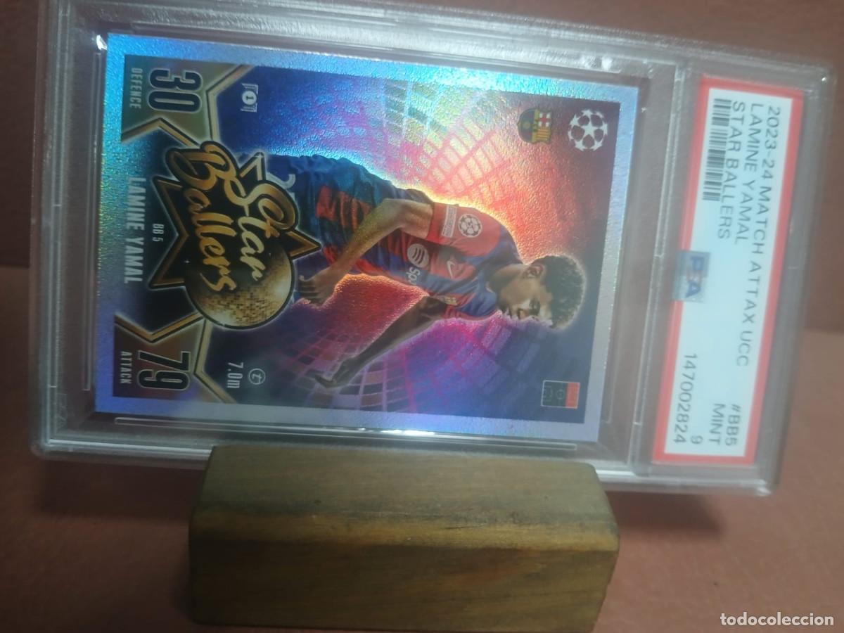 Figurine di Calcio: Lamine Yamal 2023-24 Rookie Match Attax UCC PSA 9 147002824
