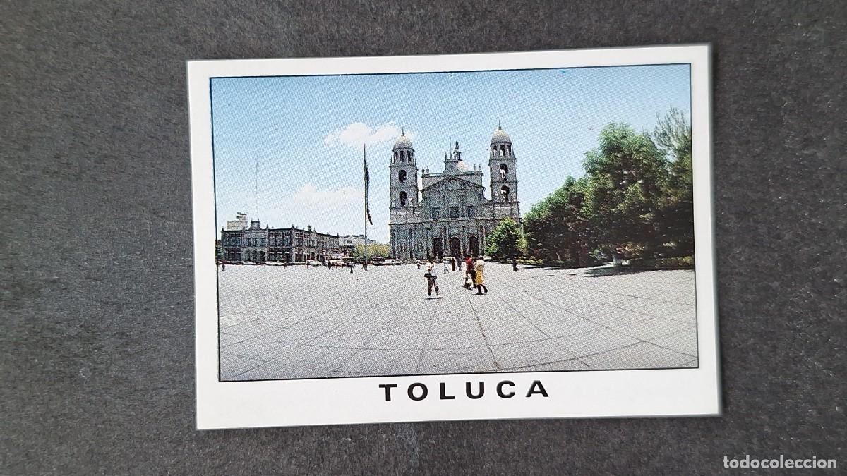 Cromos de F&uacute;tbol: L3 CIUDAD TOLUCA 34 MUNDIAL MEXICO 86 1986 PANINI NUNCA PEGADO SIN PEGAR
