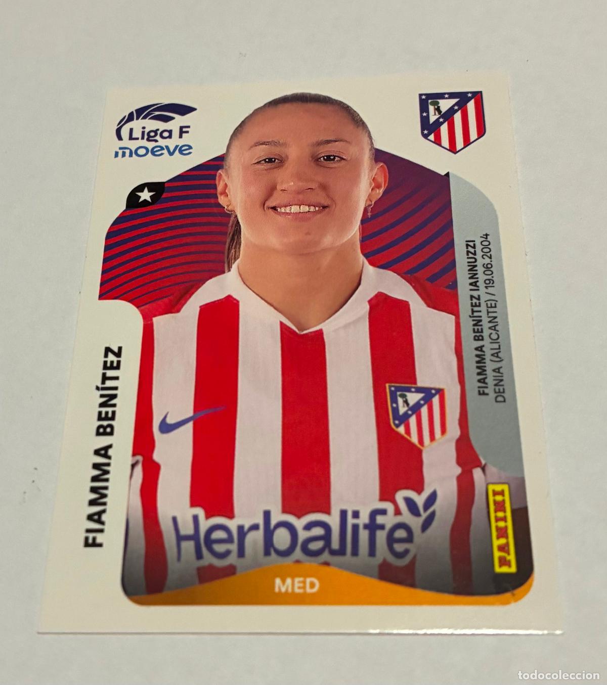Cromos de F&uacute;tbol: CROMO FUTBOL PANINI FIAMMA BENITEZ, LIGA FEMENINA MOEVE, 2025-26, At, Madrid, Numero 55