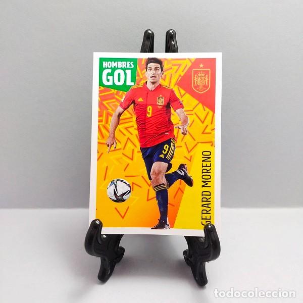 Cromos de F&uacute;tbol: 40 GERARD MORENO LOS &Iacute;DOLOS DE LA ROJA - CRACKS MUNDIALES CROMO CARREFOUR PANINI 2022 HOMBRES GOL