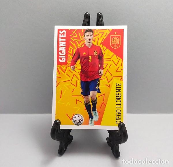 Cromos de F&uacute;tbol: 21 DIEGO LLORENTE LOS &Iacute;DOLOS DE LA ROJA - CRACKS MUNDIALES CROMO CARREFOUR PANINI 2022 GIGANTES